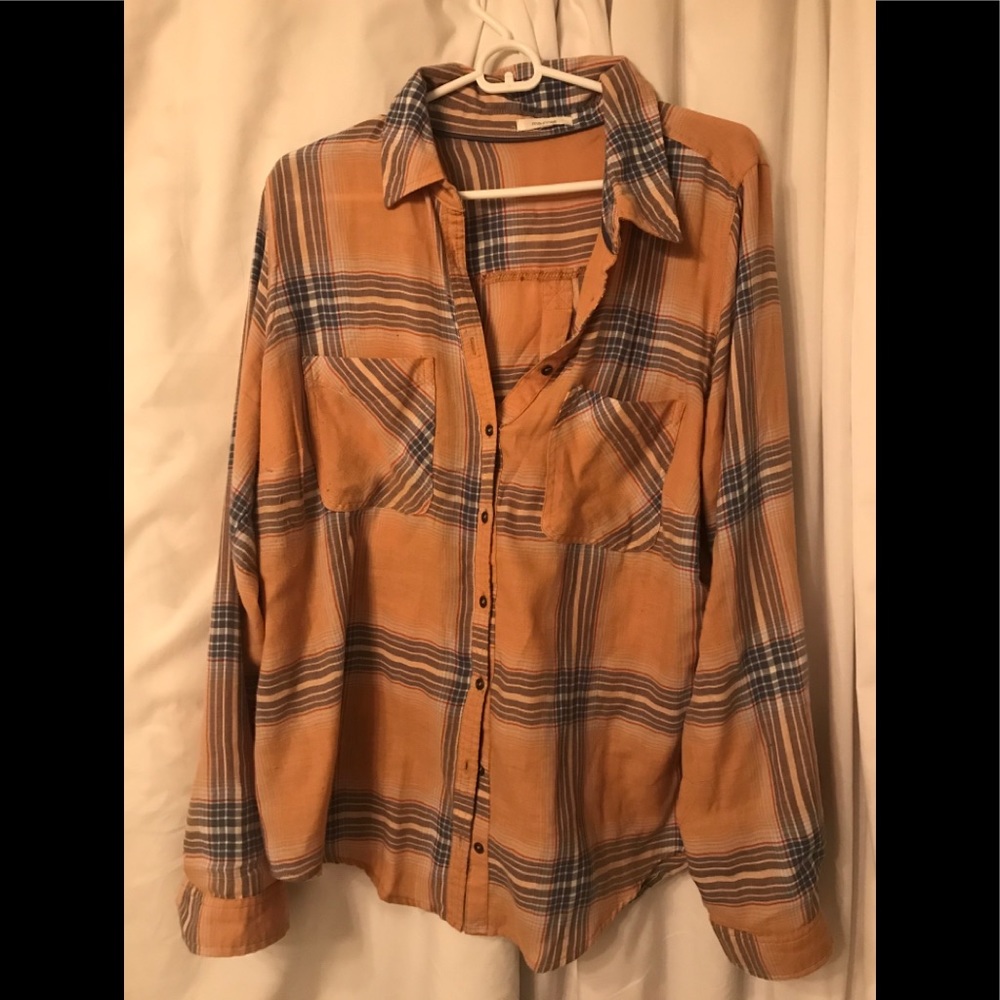 Plaid Blouse